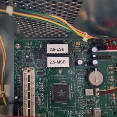 E-MU Systems Darwin OS 2.5 chips ROM version 2.50 eprom upgrade