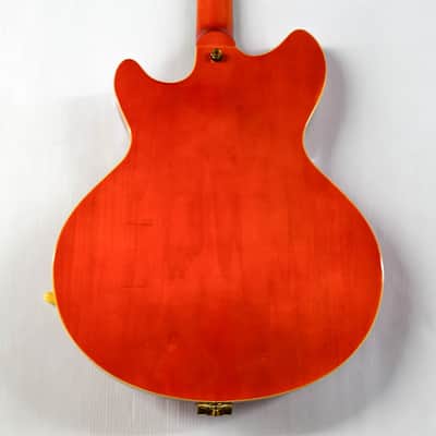 Eastwood Savannah DLX 2000s - Orange Burst Flame Maple image 9