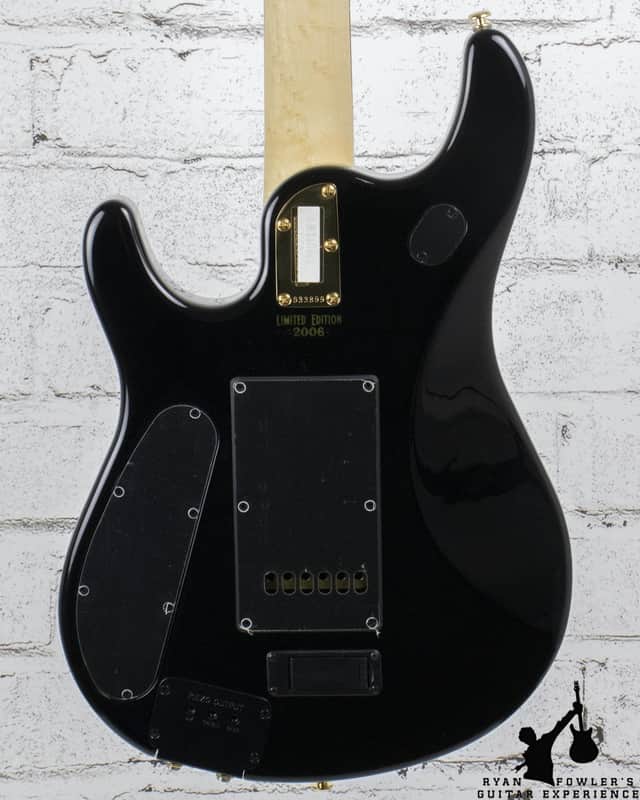 2006 Music Man John Petrucci JP6 Limited Edition Black w/ Gold