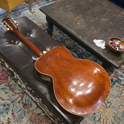 1948 Kay Archtop - K-36 Super Grand Auditorium Acoustic - Mahogany w/Case image 13