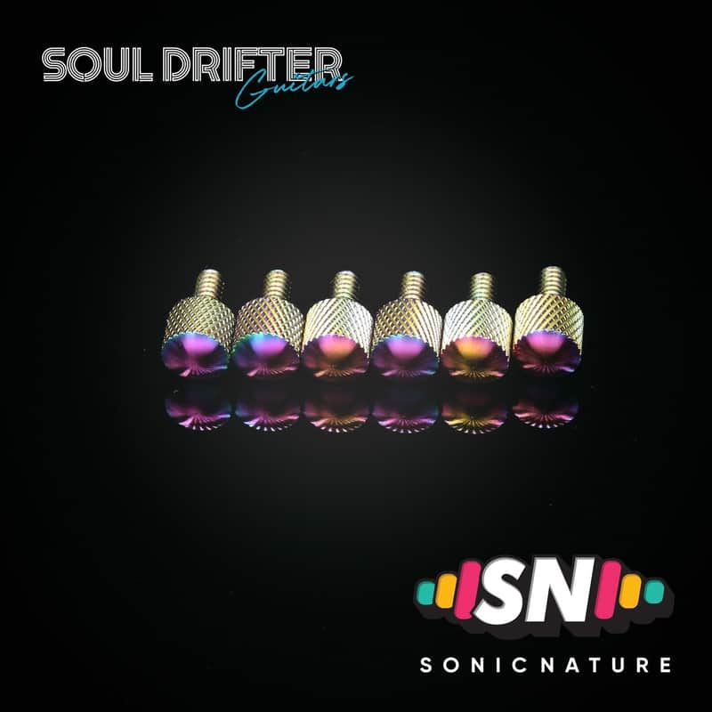 Sonic Nature GR5 Titanium Fine-Tuning Screws for Kahler - Rainbow image 1