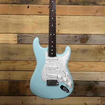 Fender Limited Edition Cory Wong Stratocaster Electric Guitar Daphne Blue w/ Case image 4