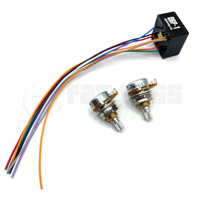 Aguilar OBP-1 Standard 2 Band Bass Preamp Kit - OBP-1TK (2 Single EQ Pots) image 1