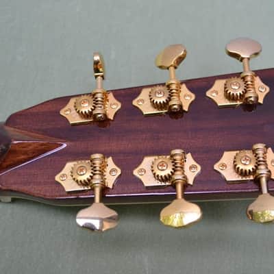 Recording King RD-227 All Solid Dreadnought Guitar with Abalone