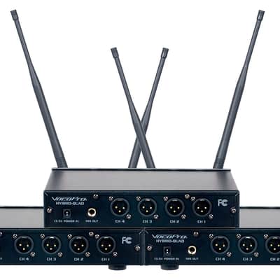 VocoPro Digital-Acapella-12 Twelve Channel UHF Wireless Handheld Microphone System with Mic-On-Chip Technology image 3