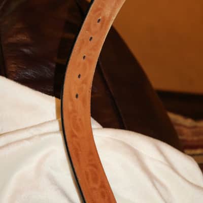 Awesome Tooled Leather Guitar Strap made by "Looper" image 8