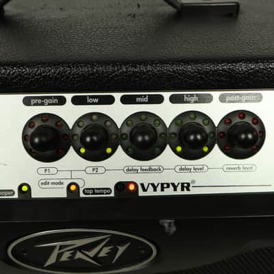 Peavey VYPYR VIP 3 100W Guitar Modeling Combo Amp W/ Sanpera II Foot Controller image 3