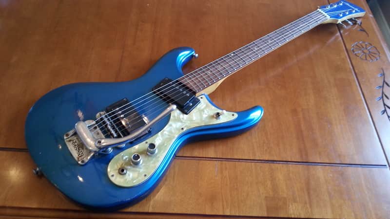 Morales Mosrite Copy Vintage Japan Univox Teisco Guyatone MIJ | Reverb