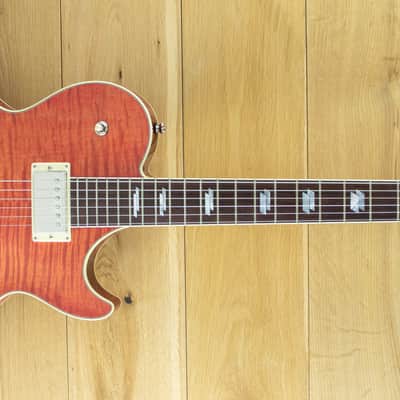 Collings SoCo Deluxe ThroBak Pickups Faded Cherry image 2