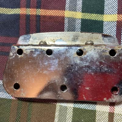 Vintage 1970s Fender MusicMaster Bass Bridge image 5