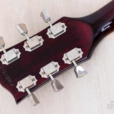 1978 Gibson Les Paul Standard Vintage Guitar Wine Red w/ T Tops image 5