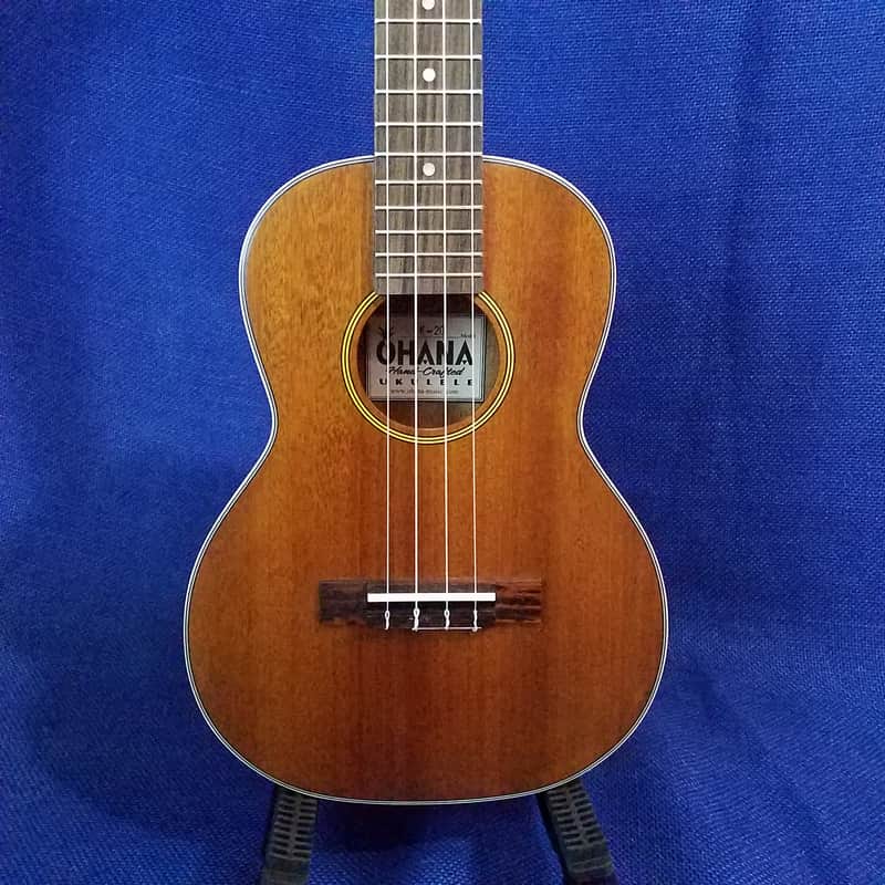 Ohana TK-20 Solid-Top Mahogany Tenor Ukulele image 1
