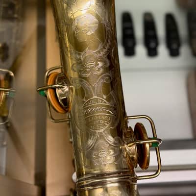 Conn Virtuoso New Wonder 8m C Melody Saxophone Pearls Gold Plate FRESH OVERHAUL! image 7