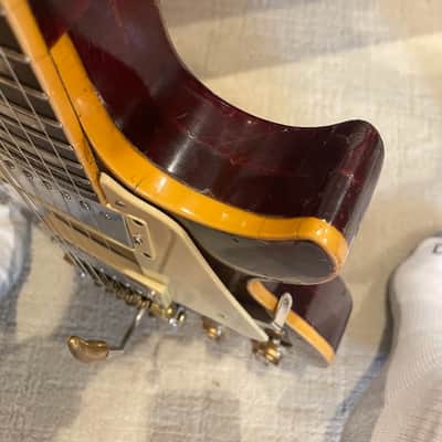 "The Road Warrior":  1975 Gibson Les Paul - Wine Red, Kahler Tremolo image 16