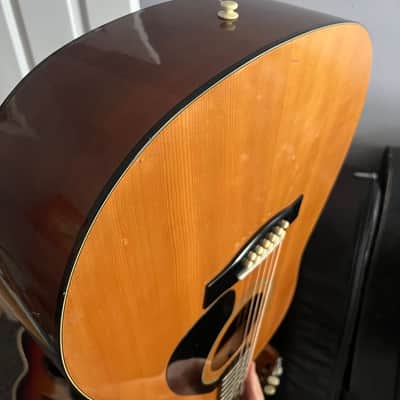 Yamaha FG-410-12A 12-String Acoustic Guitar 1990s - Natural image 9