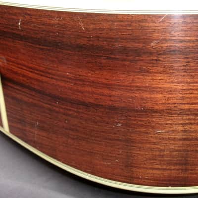 1979 Yairi DY-28 All Solid Guitar Natural+Deluxe Yairi hard case, Guitar strap and more image 16