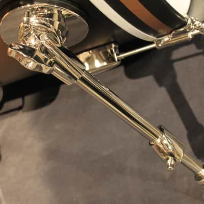 Slingerland Radio King 3-pcs Black and Gold Lacquer Drum Set (22-13-16) - Used! image 5
