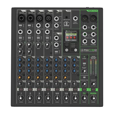 Mackie ProFX10 GO 10-Channel Battery Powered Mixer image 1