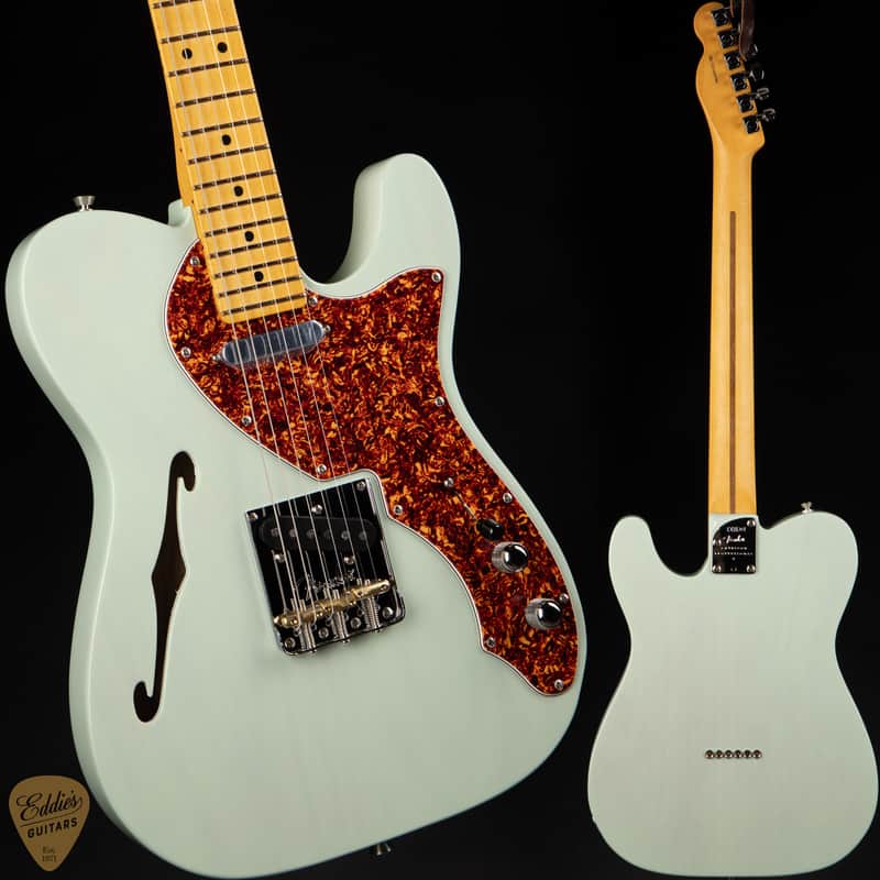 Fender Limited Edition American Professional II Telecaster Thinline - Surf Green image 1