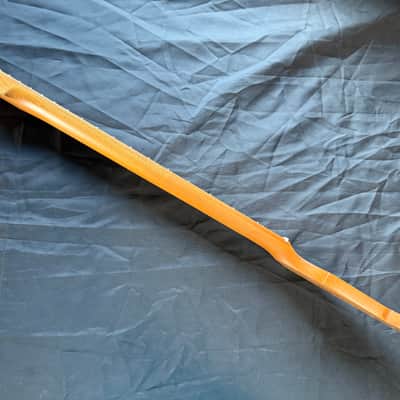 BMC Guitar Neck Strat® Stratocaster® 22 Fret Roasted Maple With Maple Fingerboard Nitro Lacquer Rounded Fret Ends 2026 - 9.5 Radius   [SN101] image 6