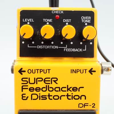 Boss DF-2 Super Feedbacker and Distortion 1985 Made In Japan Guitar Effect Pedal 527500 image 3