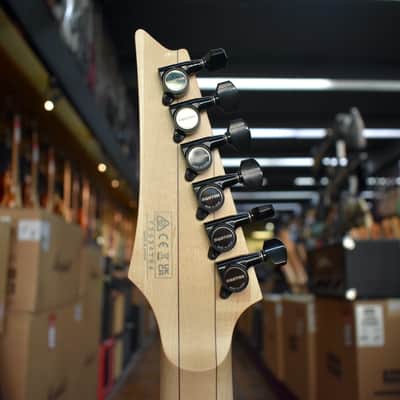 Ibanez Prestige RG653DX Electric Guitar White Flat w/Hard Case image 8