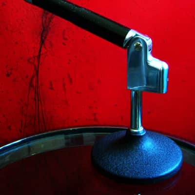 Vintage 1950's Electro-Voice 654 Slim Omnidirectional Dynamic Microphone Dual Z w mic sleeve Dick Clark 636 654A 655C image 9