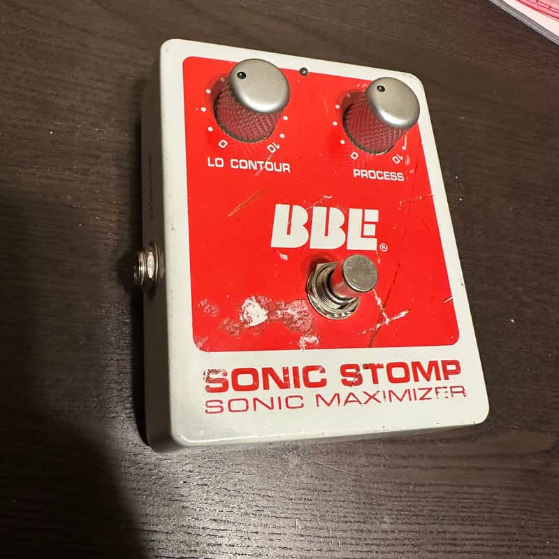 BBE Sonic Stomp Sonic Maximizer 2010s - Red | Reverb