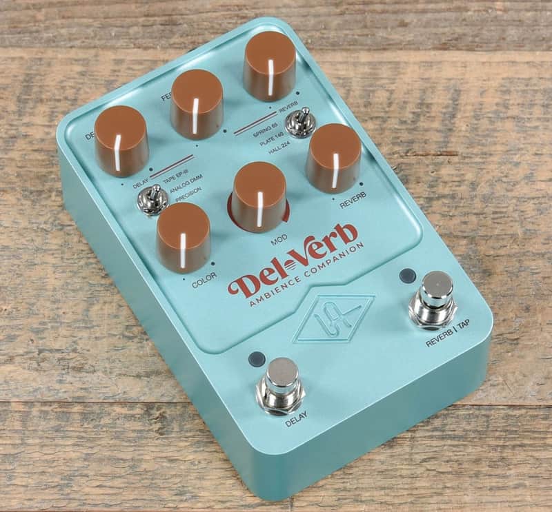 MINT Condition Universal Audio Del-Verb Ambience Companion 2025 - Present - Seafoam Green – Official Factory Serviced Brand New – Internal Components Brand New Feb 2026