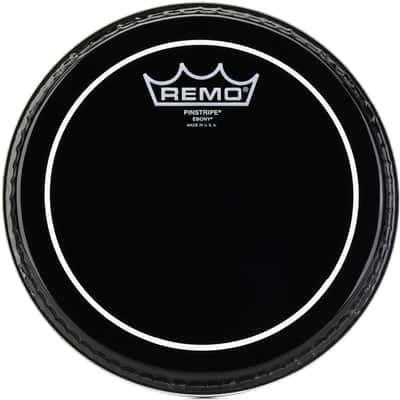 Remo Pinstripe Ebony Drumhead - 8 inch Bild 1