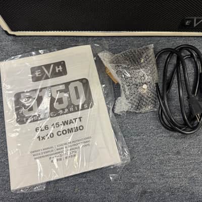 EVH 5150 Iconic Series 2-Channel 15-Watt 1x10" Guitar Combo 2023 - Present - Ivory w/ft sw + manual image 20