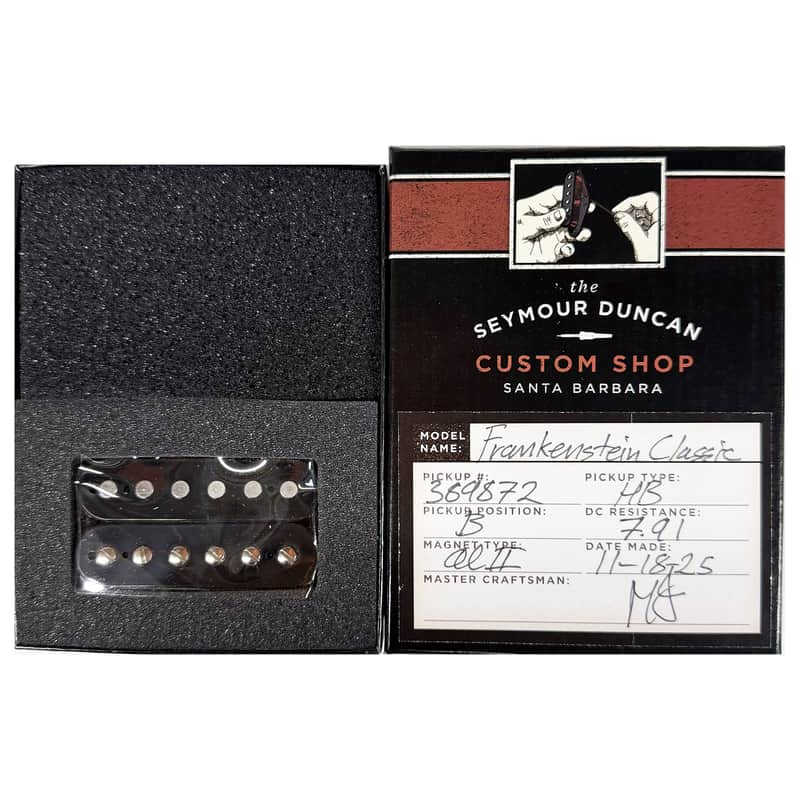 Seymour Duncan Custom Shop Frankenstein Classic HB Humbucker Black image 1