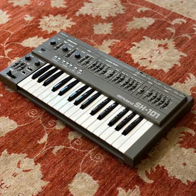 Roland SH-101 Monophonic Analog Synthesizer - Grey - Modded image 2