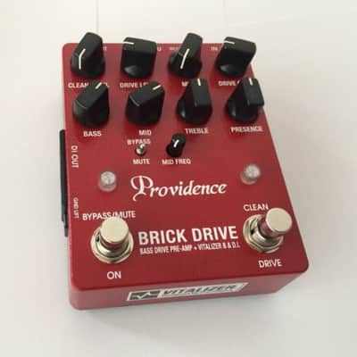 Providence Brick Drive BD-1 Preamp/Overdrive w/ Original box & paperwork image 2