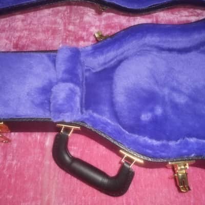 Canadian Made Les Paul Junior Case (New) 2022 -Elephant Grain / Purple image 4