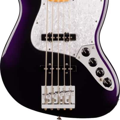Fender Player II Modified Active Jazz Bass V 5-String Bass Guitar, Maple Fingerboard, Dusk image 1