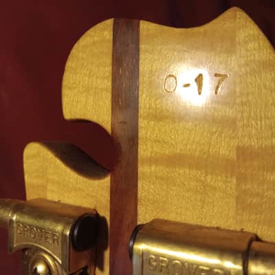 Olivo, Rare 80's, Alembic style, 1982-83 - Clear gloss finish over Padauk image 9