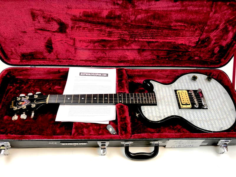 Gibson Kiss Ace Frehley Light Show Les Paul 1982 Black / Flashing Lights Hard Case image 1