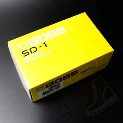 Boss SD-1 Super OverDrive 1981 w/ original box image 10