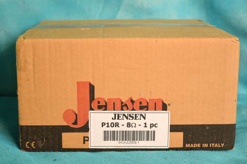 Jensen Speaker P10R, Vintage Alnico 10", 8ohm, 25watt New Old Stock image 1