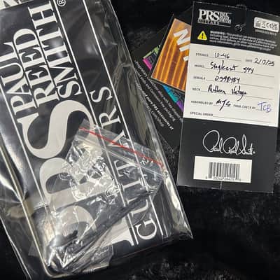 PRS McCarty 594 Singlecut Faded Blue Jean Smokeburst (484) image 9