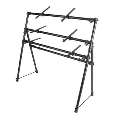 On Stage Stands KS7903 3-Tier A-Frame Keyboard Stand image 1