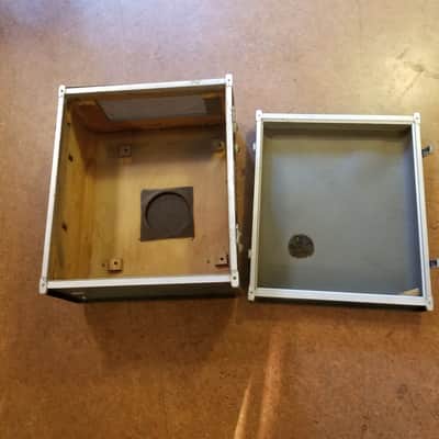Ampex USA made Empty Suitcase Cabinet Gig Box Project 1960s image 8
