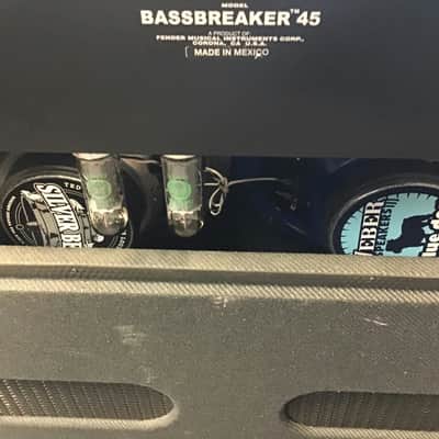 Fender Bassbreaker 45 Tube Guitar Combo Amplifier image 5
