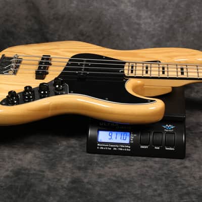 2012 Fender American Deluxe Jazz Bass - Natural - Exceptional Condition w/Upgrades image 23