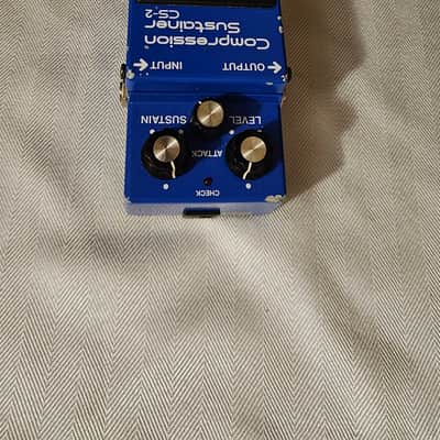 Boss CS-2 Compression Sustainer (Black Label) 1981 - 1989 - Blue image 3