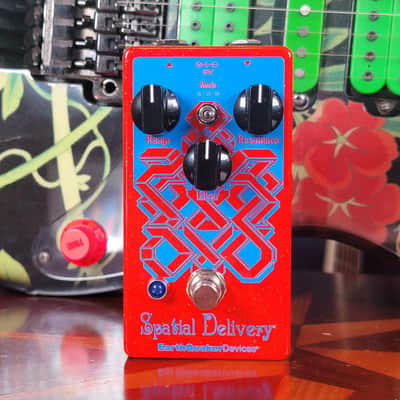 EarthQuaker Devices Spatial Delivery Envelope Filter V2 Red Sparkle - Free Shipping to the USA image 2