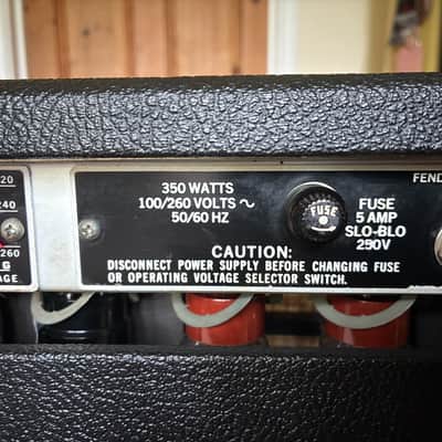 Fender Bassman 135 2-Channel 135-Watt Guitar Amp Head 1977 - 1980 - Silverface image 11
