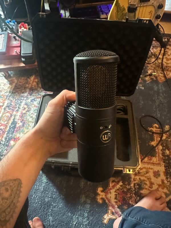 Warm Audio WA-8000 Large Diaphragm Tube Condenser Microphone 2021 - Present - Black image 1