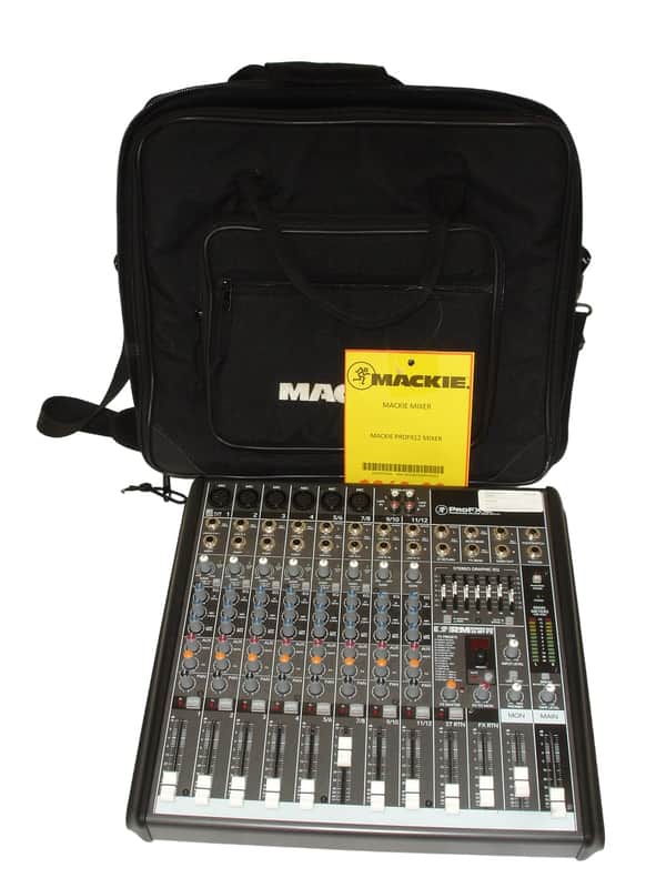 Mackie ProFX12 12-Channel Effects Mixer | Reverb